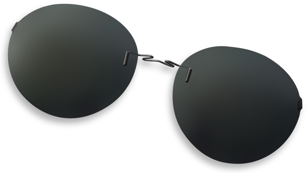Circle Glasses Png (1024x576), Png Download