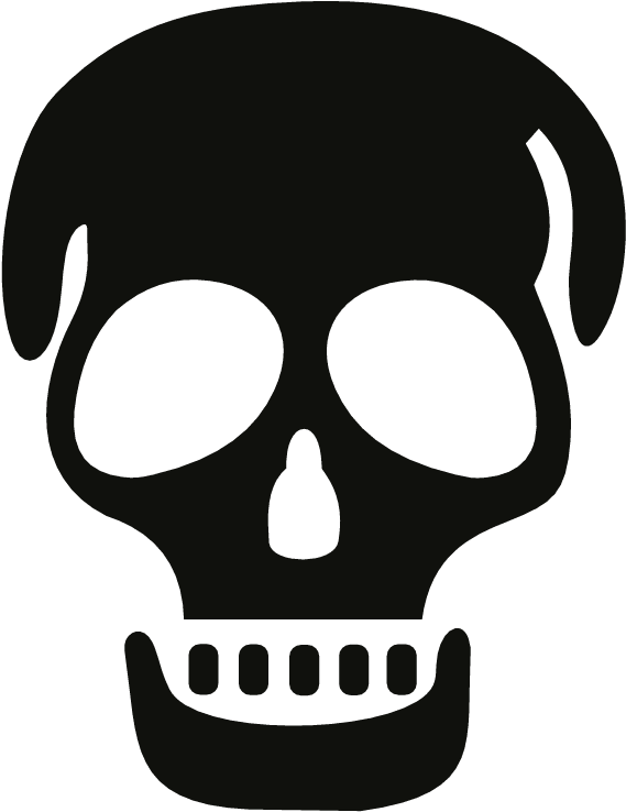 Caveira (625x794), Png Download