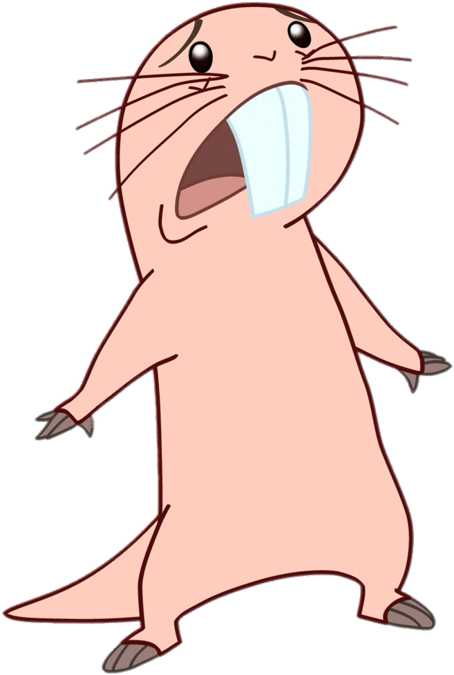 Kim Possible Rufus Frigthened (800x1067), Png Download