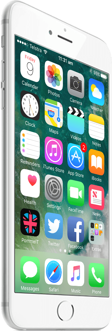 An Iphone 6 After Screen Repair (532x1136), Png Download