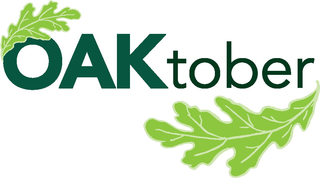 Official Oaktober Logo, Chicago Region Trees (1080x648), Png Download