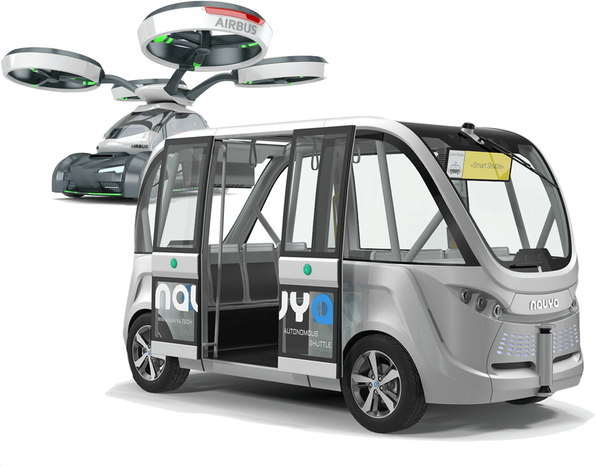 Flying Cars Or Driverless Buses We Speak To The People (1239x916), Png Download