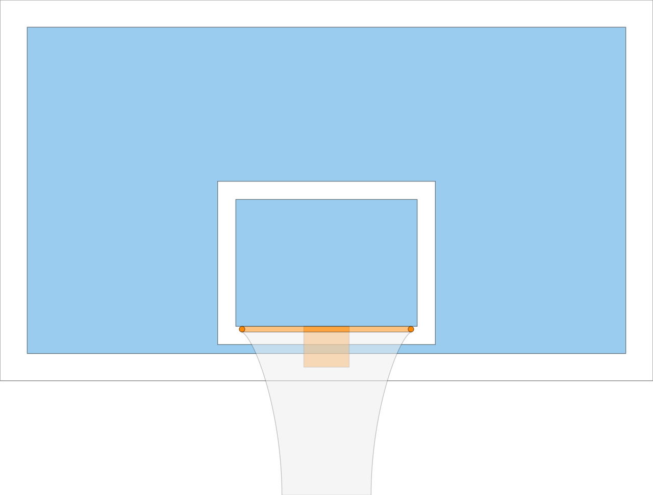Download 2008 Ncaa Basketball Backboard Dimensions Flat Panel Display PNG Image with No