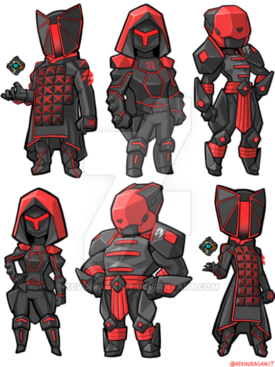 Armour Drawing Deathstroke - Destiny Hunter Siva Armor (400x533), Png Download