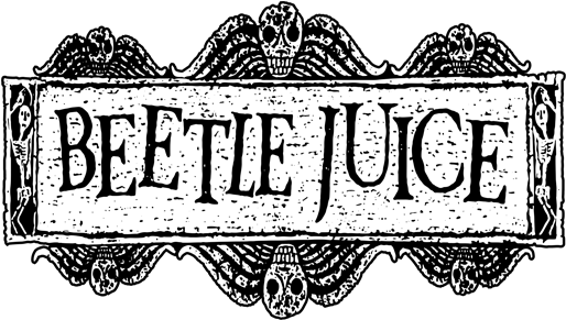 Beetlejuice Image - Shrink Plastic Necklace Beetlejuice Inspired Necklace (800x310), Png Download