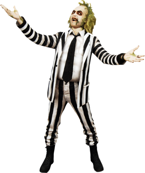 Share This Image - Neca Toys Classics Hall Of Fame Beetlejuice (481x573), Png Download