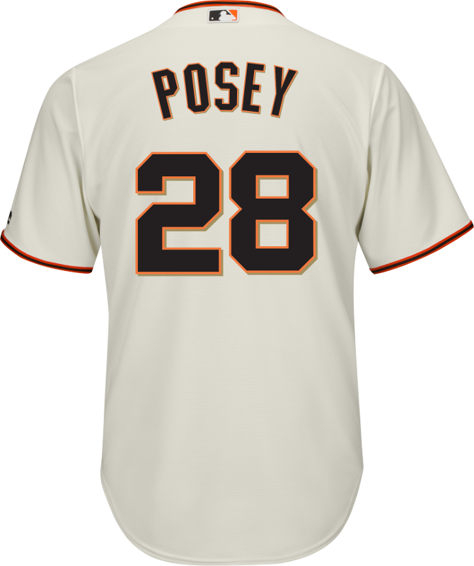 white sf giants jersey