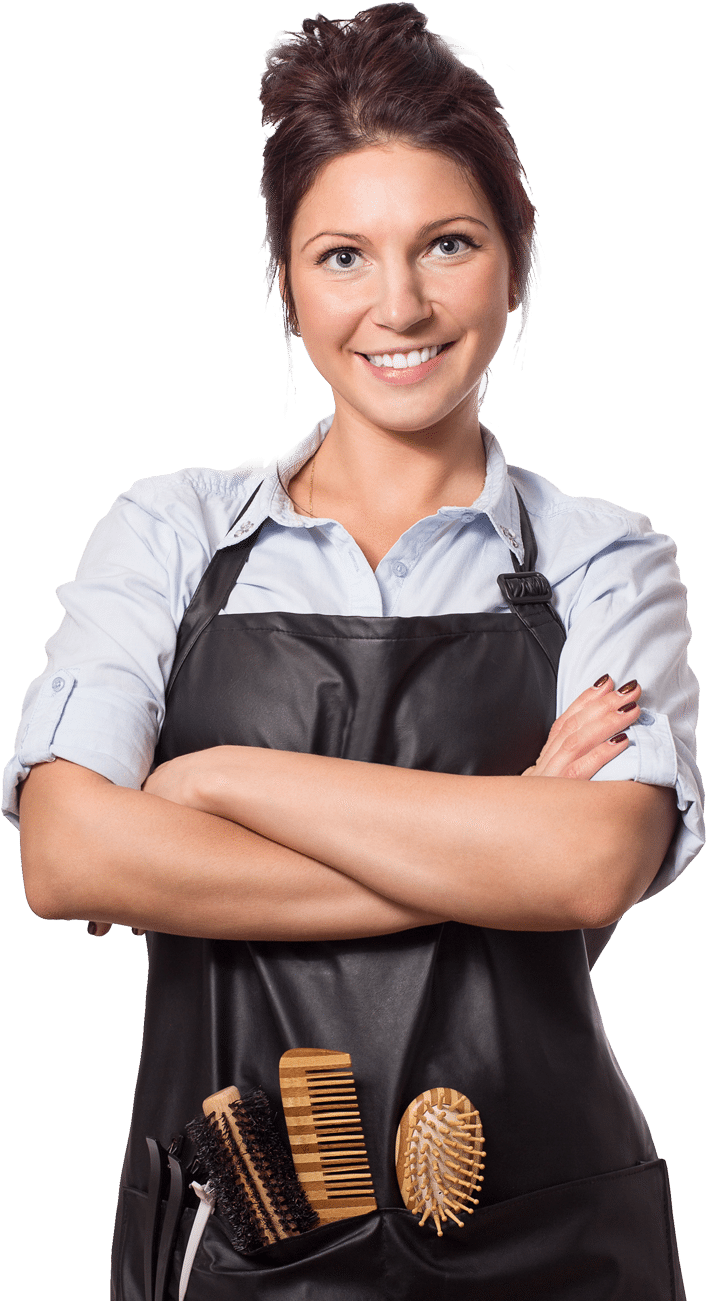 And Because Your Stylist Works For Herself, No One - Outfit Of Hair Dresser (764x1328), Png Download