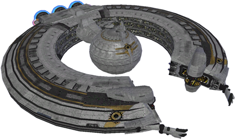 Black Sun Lucrehulk - Black Sun Star Wars (500x337), Png Download