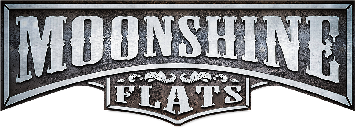 Mark Wills Is Live At Moonshine Flats - Moonshine Logo (1200x473), Png Download