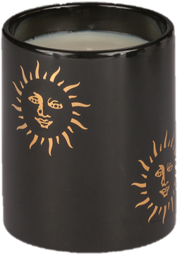 Casa Carta - Small Candle - Black Sun - Candle (500x750), Png Download