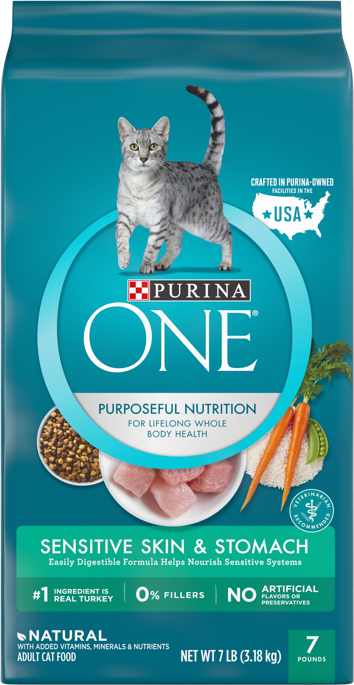 purina one sensitive cat
