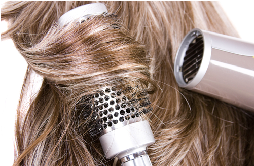 Hair Stylist Tools Png - Hair Stylist Blow Dry (591x354), Png Download