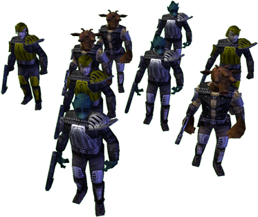 Alien Assault Mercenary - Black Sun Mercenary (400x325), Png Download