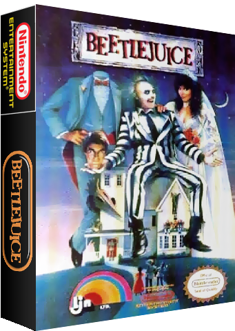 Beetlejuice - Beetlejuice Video Game Nes (400x500), Png Download