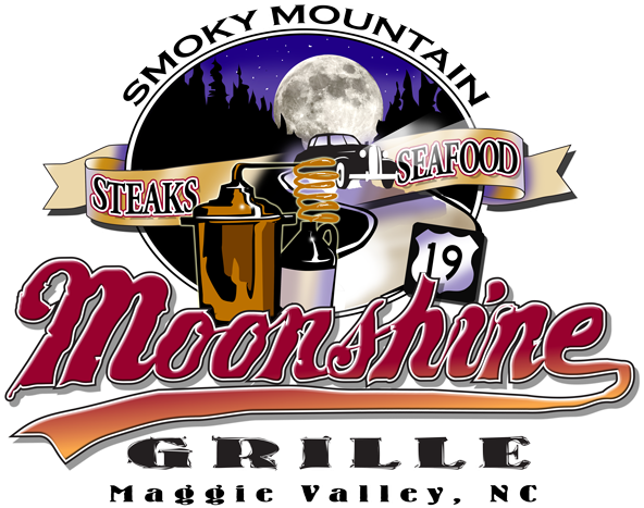 Moonshine Logo - Maggie Valley (600x477), Png Download