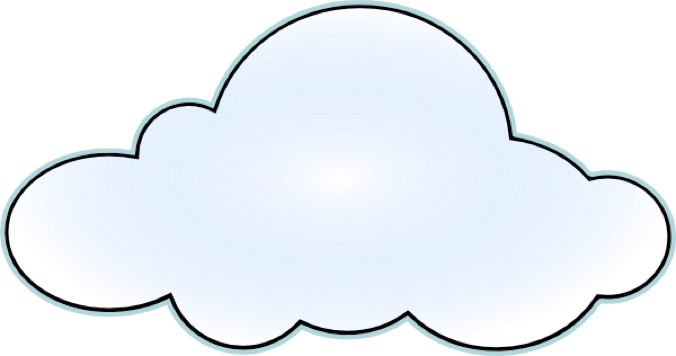 Clouds Clipart Smoke Cloud - Cloud Clipart (676x356), Png Download