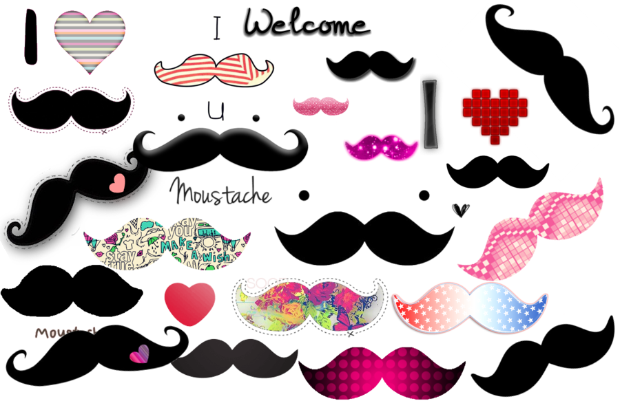 Moustaches - Google Search - Bigotes Animados De Colores (900x583), Png Download