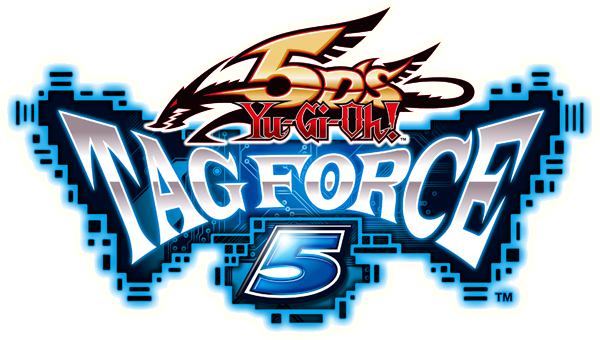 Yu Gi Oh 5ds Tagforce 5 Us Logo Image [ - Yu Gi Oh 5ds Tag Force 4 Psp (600x340), Png Download