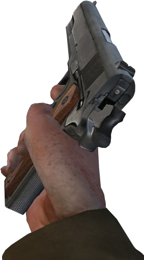 M1911 Melee Cod - M1911 Cod (301x538), Png Download