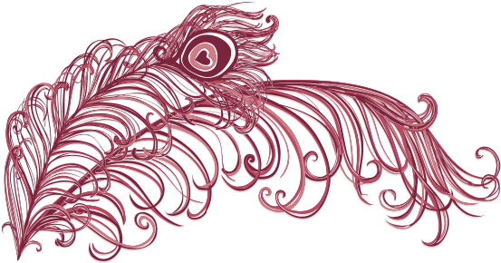 Feather Plumes For Sweet 16 Candelabra - 3drose Llc 8 X 8 X 0.25 Inches Mouse Pad, Pretty Peacock (564x306), Png Download