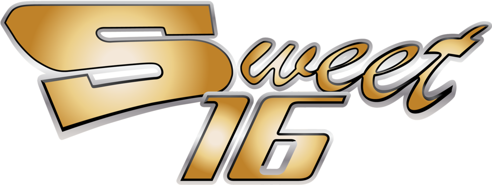 Sweet16 (1000x456), Png Download