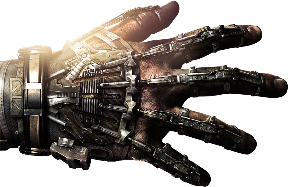 File Name Cod Aw Render4 - Call Of Duty Advanced Warfare Hand (1600x900), Png Download