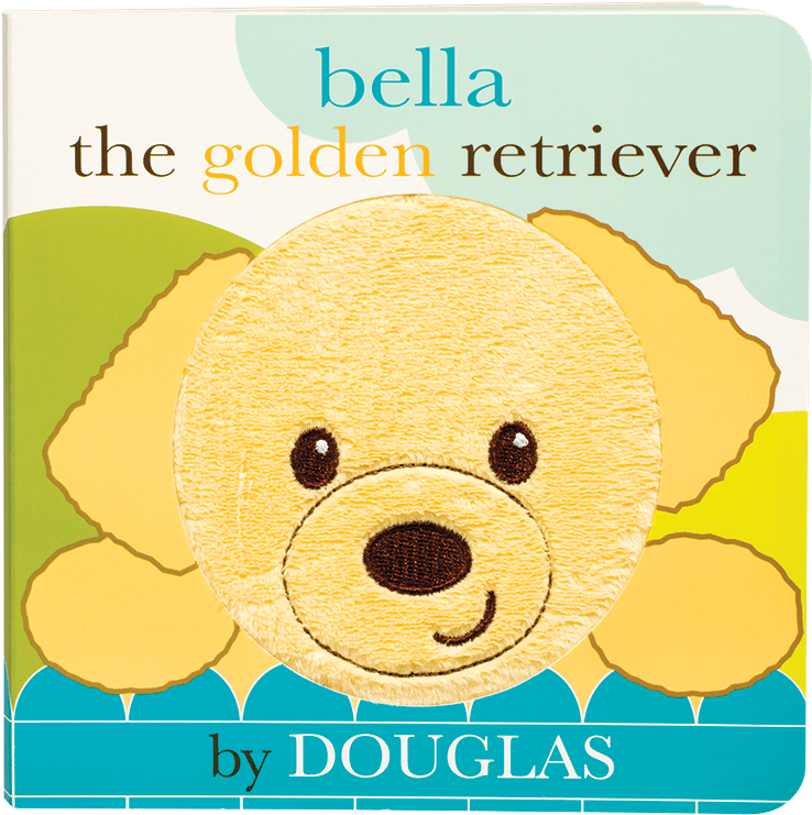 Bella The Golden Retriever Book - Golden Retriever Board Book (1000x1000), Png Download