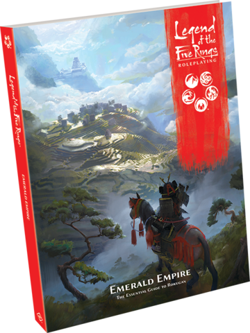 Legend Of The Five Rings Roleplaying - Emerald Empire The Essential Guide To Rokugan (360x480), Png Download