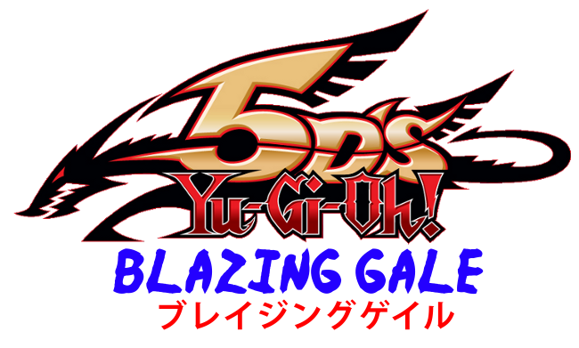 Yu Gi Oh 5ds Blazing Gale - Yu Gi Oh 5ds Logo Png (650x391), Png Download