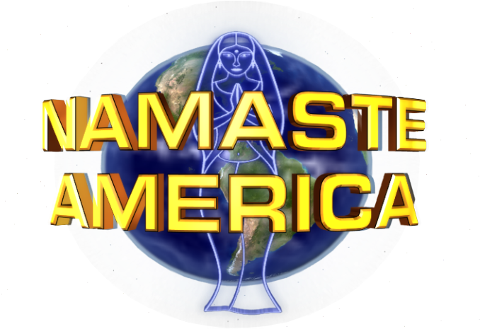 Namaste America - Graphic Design (720x486), Png Download
