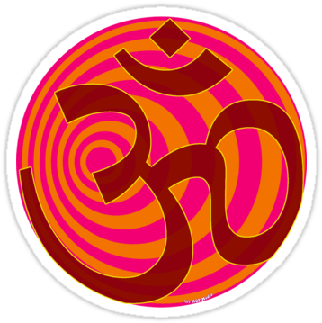Namaste Symbol Png Namaste Symbol Png Displaying 19 - 3in X 2in Oval New York City Sticker Vinyl Cities Vehicle (375x360), Png Download
