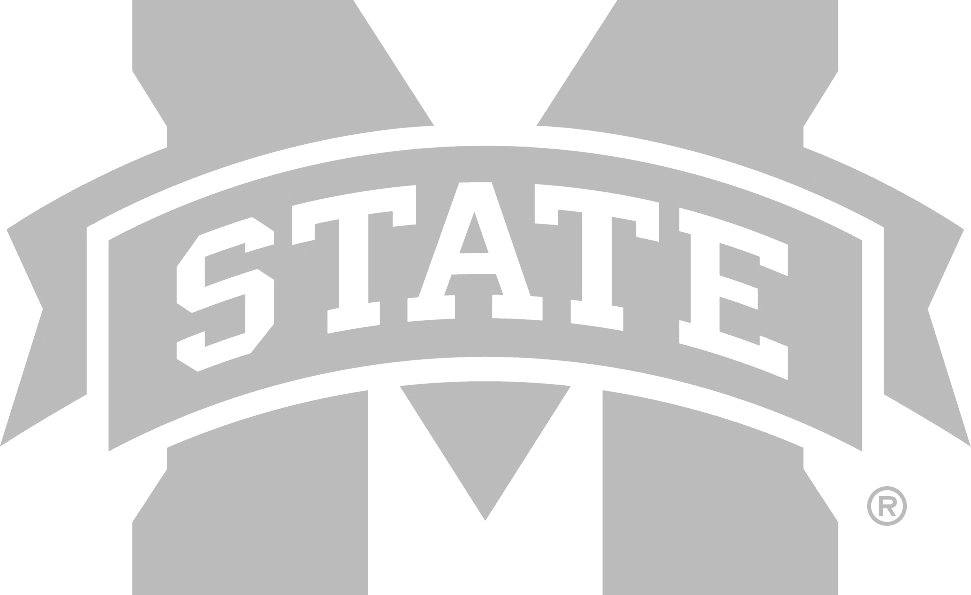 Drawn Bulldog Mississippi State Bulldog - Mississippi State Logo White (971x595), Png Download