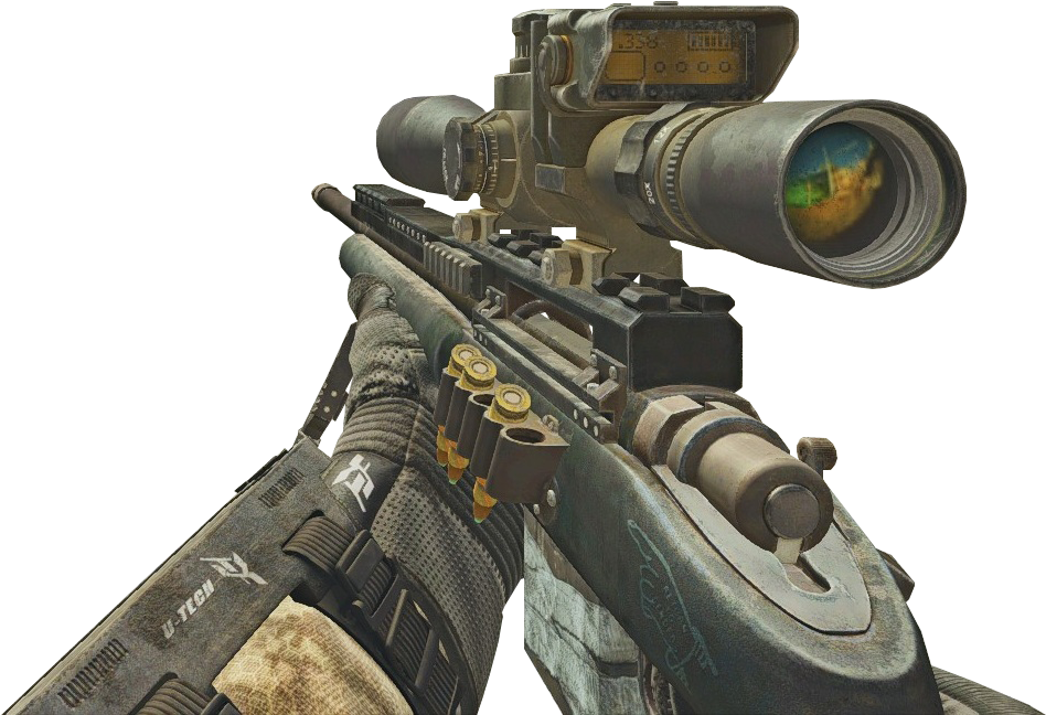 Usr Codg - Cod Ghost Sniper Png (985x671), Png Download