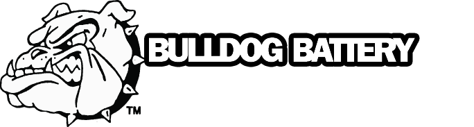 Bulldog Battery Logo (684x183), Png Download