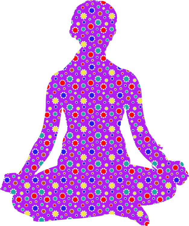 Yoga Drawing Namaste Exercise Asthma - Posture (627x750), Png Download