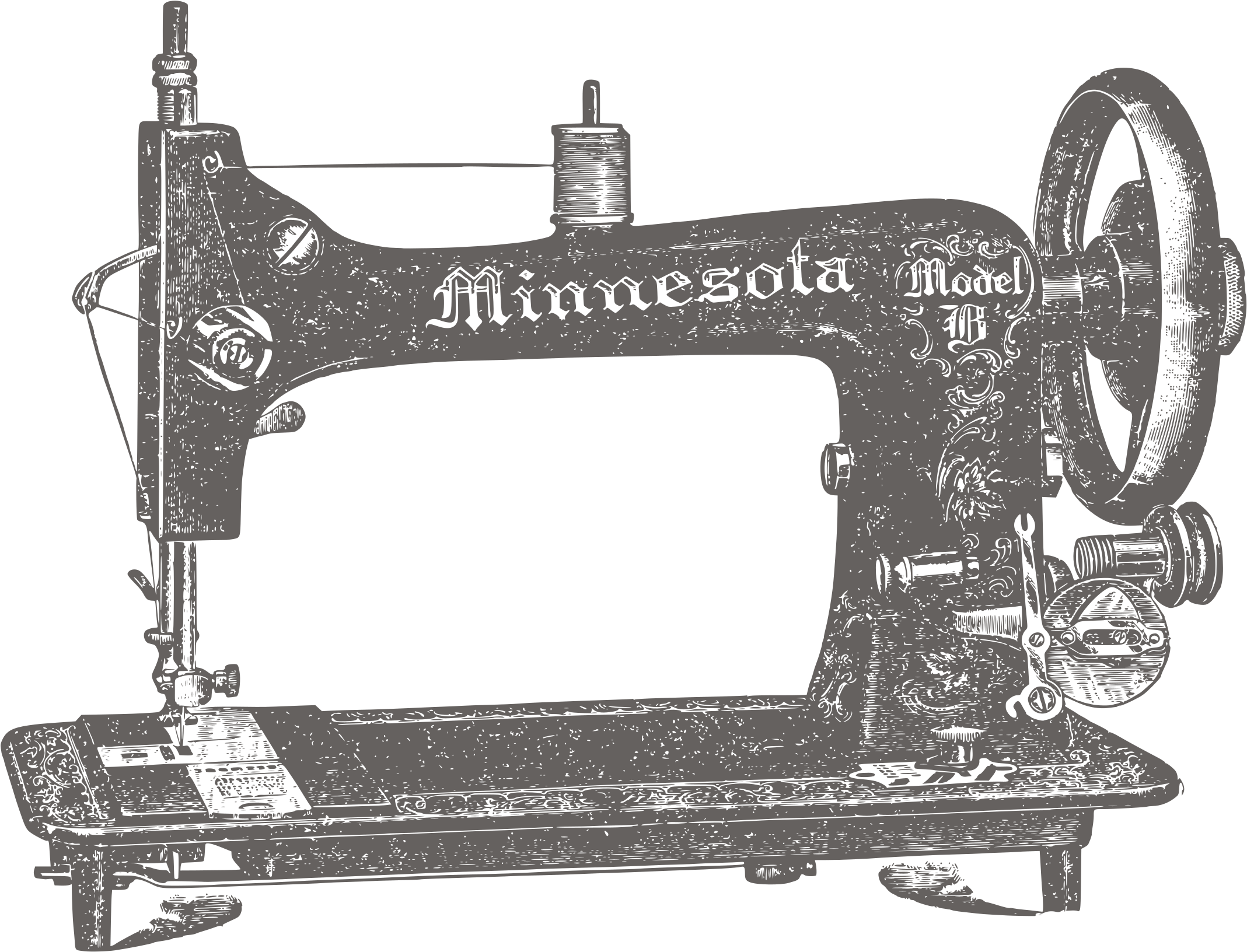 This Free Icons Png Design Of Sewing Machine 05 (2400x1697), Png Download