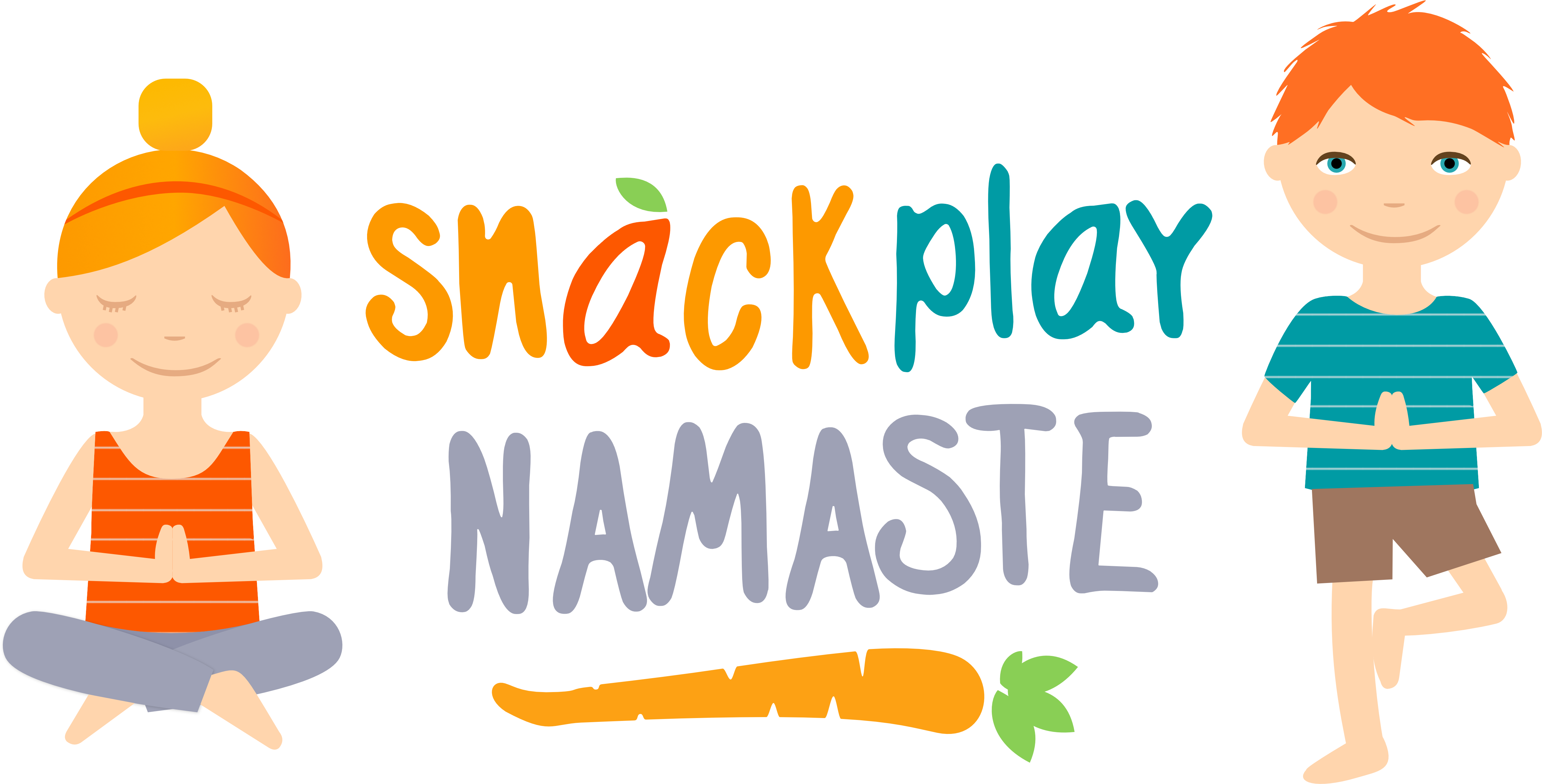 Snack Play Namaste (5010x2632), Png Download