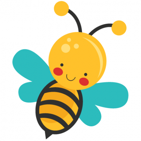 Bumblebee Svg - Cute Bee Clipart Png (450x450), Png Download