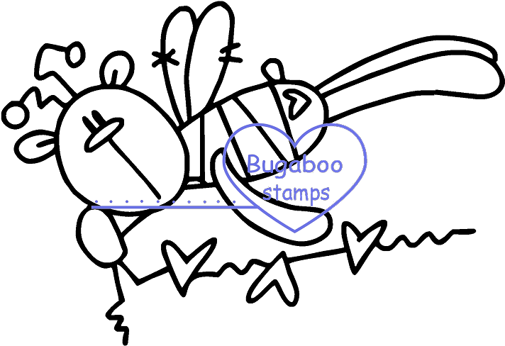 Cute Bee Bear Image - Drawing (750x493), Png Download