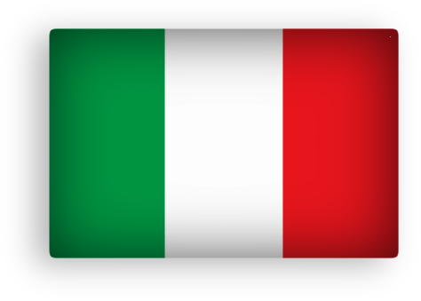 Itlay Flag Clipart Rectangular - Italy Flag No Background (474x339), Png Download
