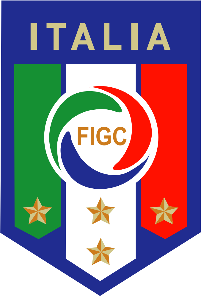 Italian National Soccer Team Logo - Italy National Football Team Logo (356x516), Png Download