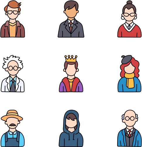 Avatars - Illustration (600x564), Png Download