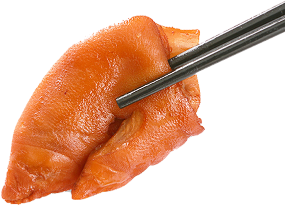Salmon Meat Png - Pig's Trotters (658x482), Png Download
