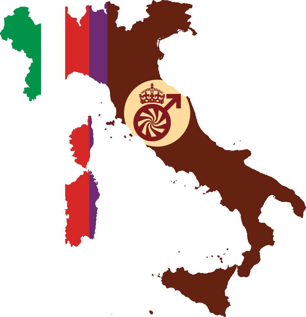 Flag Map Of Italian Mse - Percentage Of Y Dna Similarity (1040x1077), Png Download