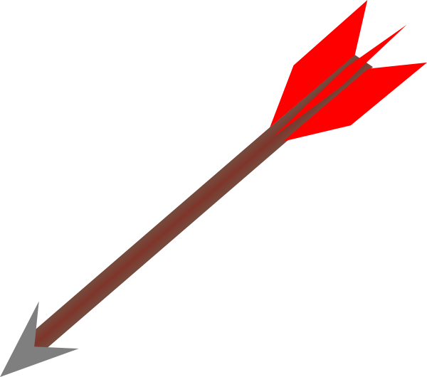 Jpg Black And White Hunting Arrow Free On Dumielauxepices - Arrow Shooting Png (600x530), Png Download