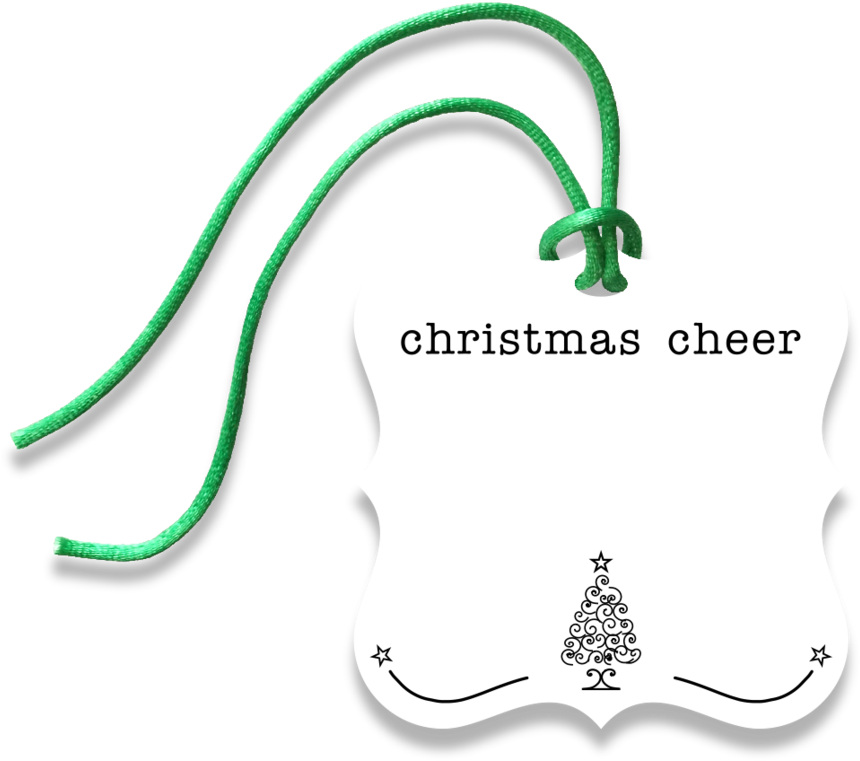 Christmas Gift Tag - Body Jewelry (1023x790), Png Download