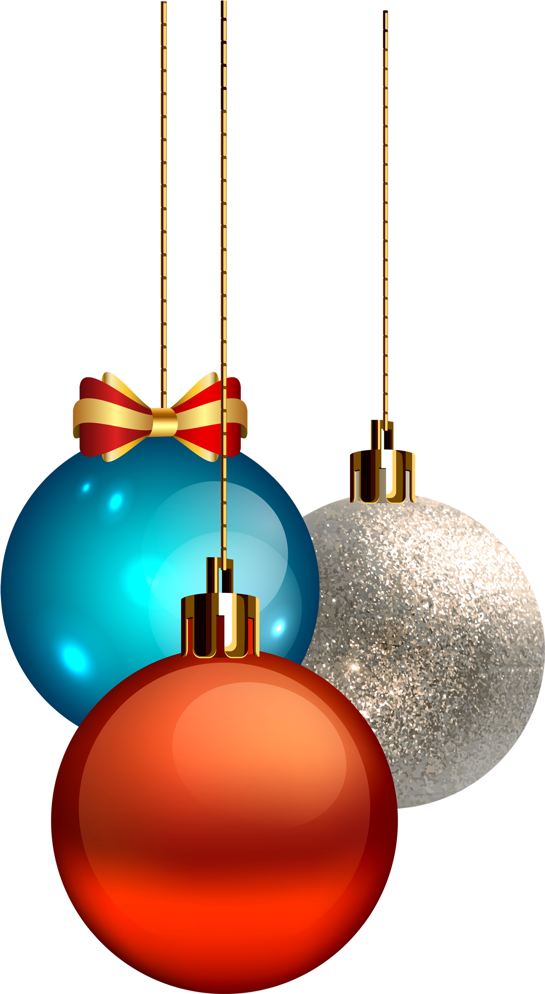Snowman And Ball Png - Christmas Balls Png (1113x2000), Png Download