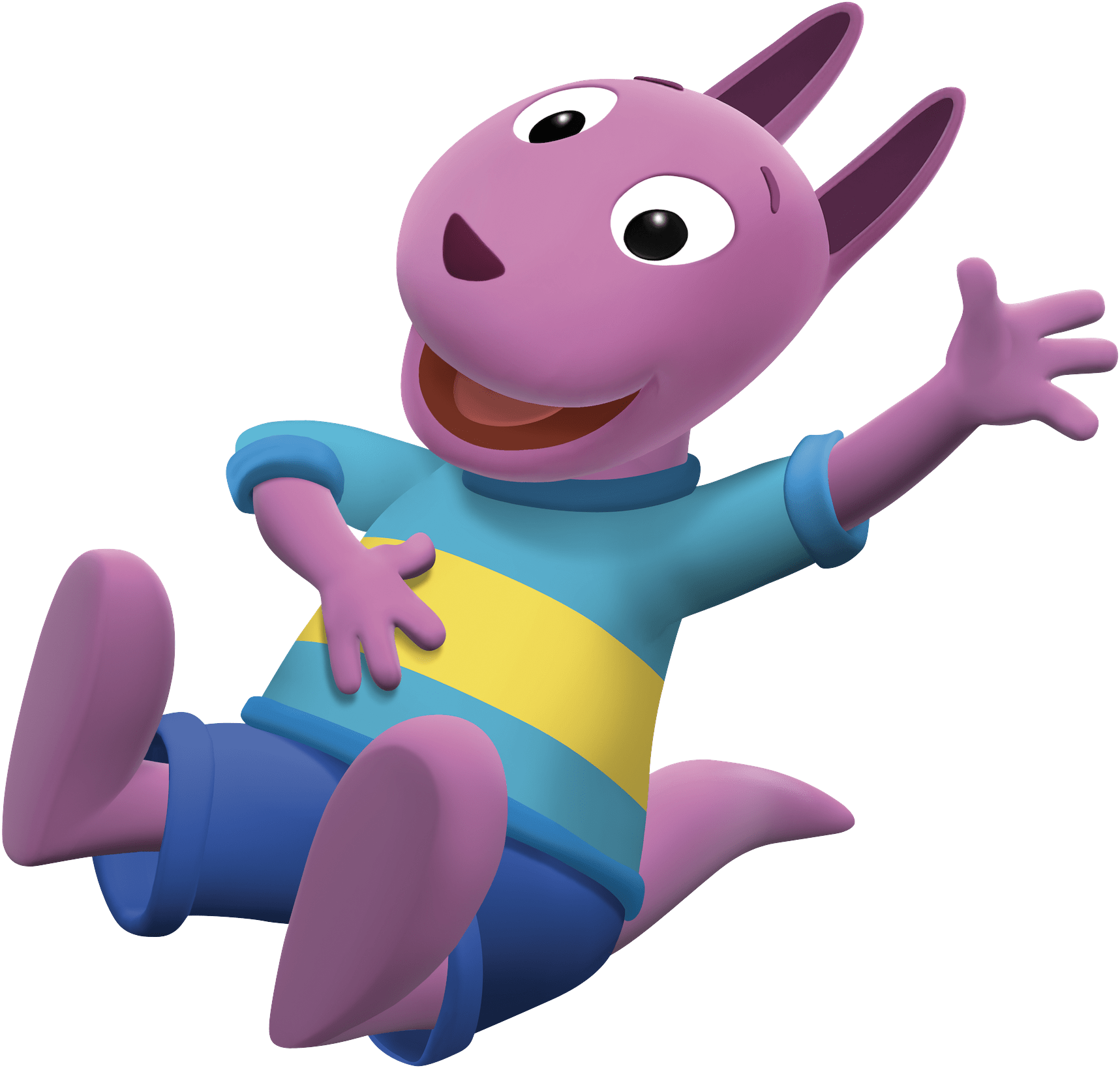Austin Laughing - Backyardigans Characters (1717x1638), Png Download