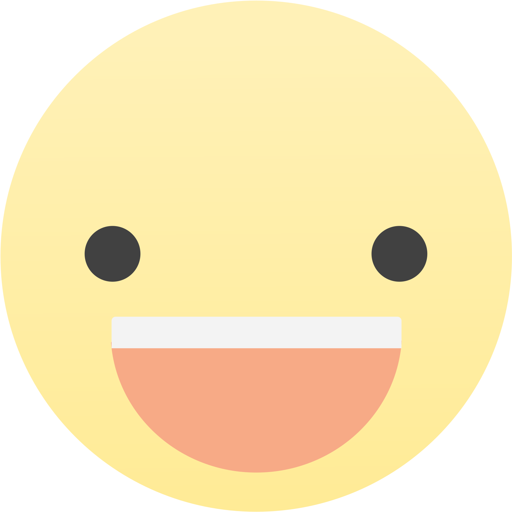 Open - Smiley (2000x2000), Png Download